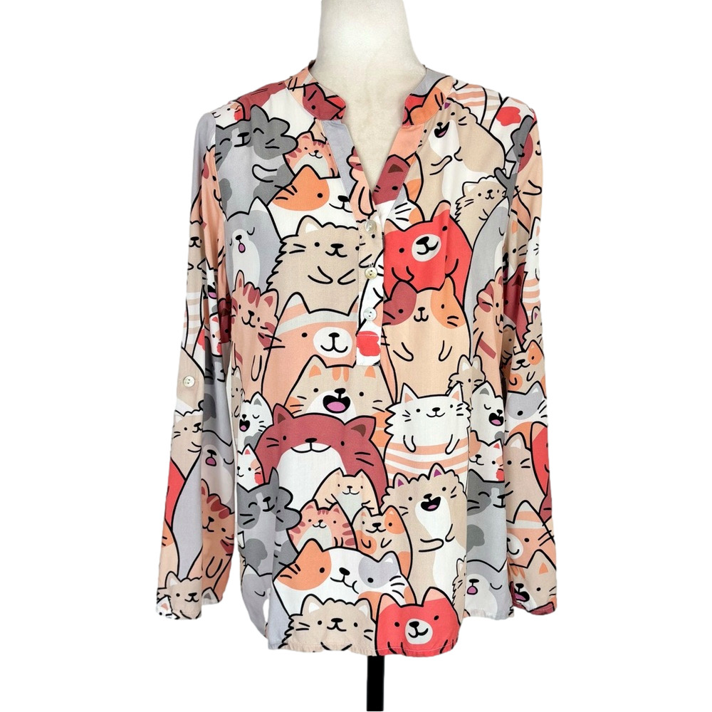 Linea Domani cat shirt